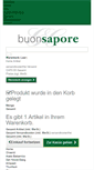 Mobile Screenshot of buonsapore.ch
